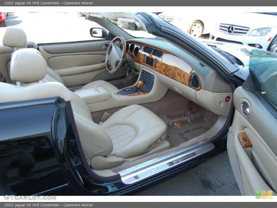 Cashmere Interior Photo for the 2003 Jaguar XK XK8 Convertible #38643430