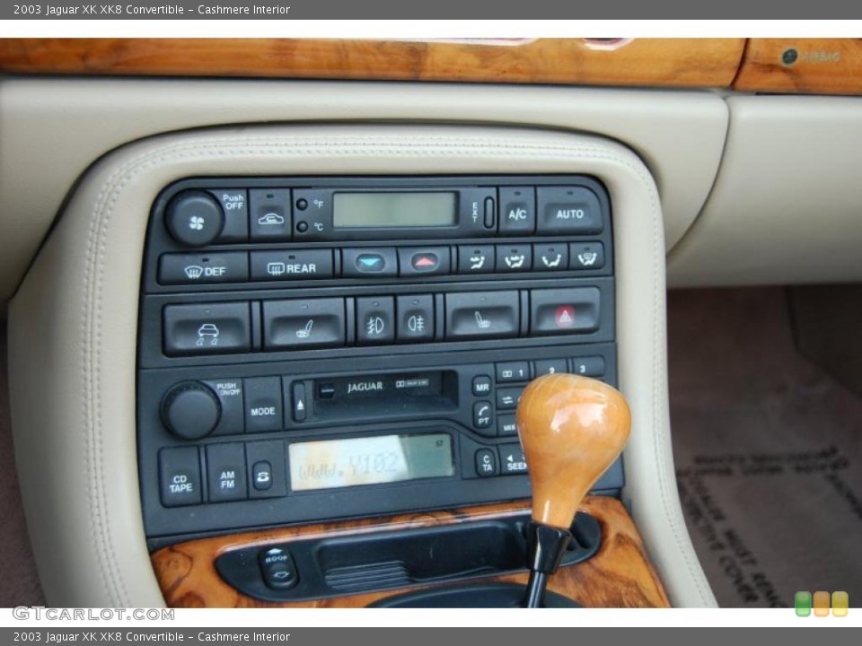 Cashmere Interior Controls for the 2003 Jaguar XK XK8 Convertible #38643586