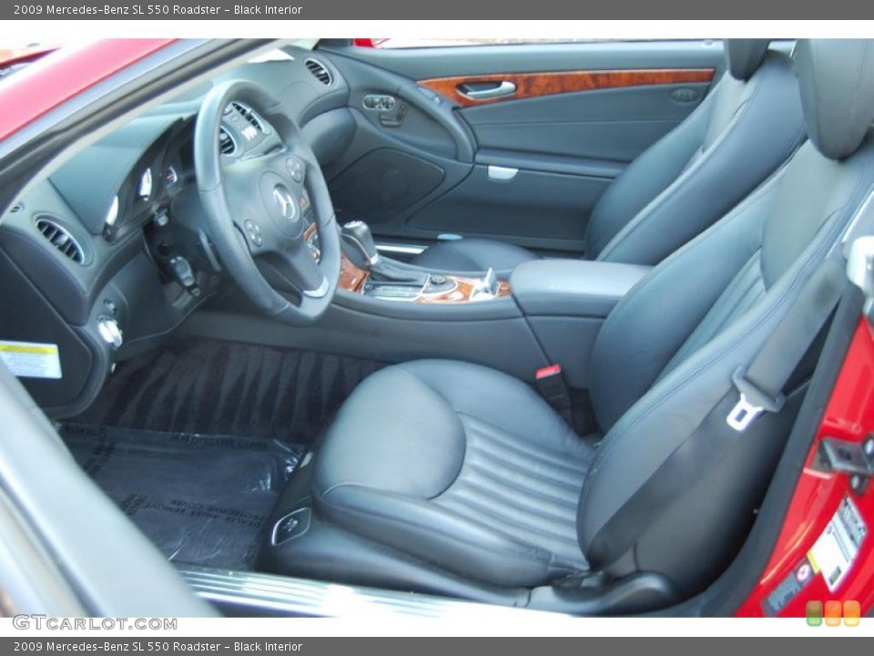 Black Interior Photo for the 2009 Mercedes-Benz SL 550 Roadster #38643714