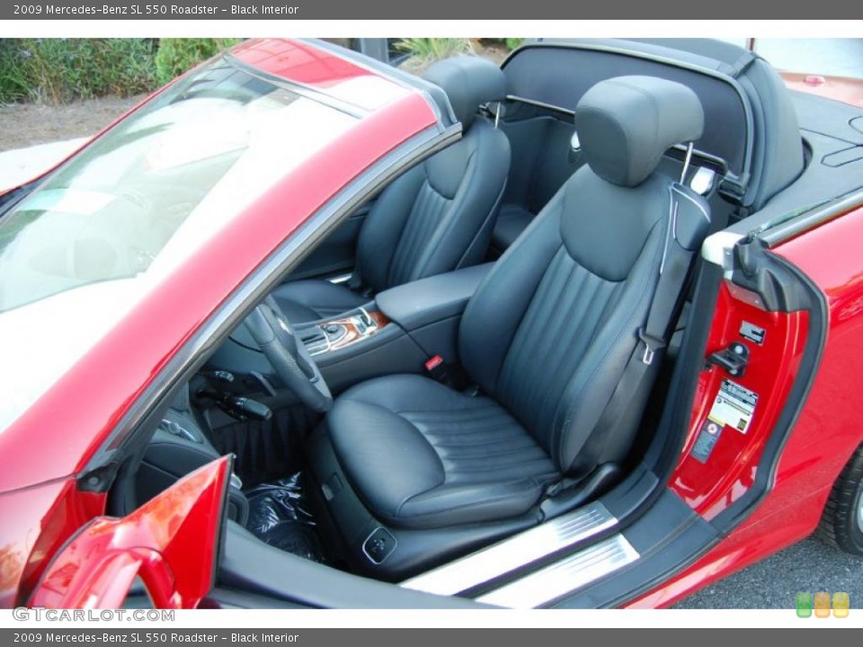 Black Interior Photo for the 2009 Mercedes-Benz SL 550 Roadster #38643742