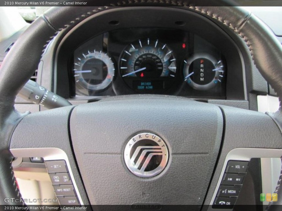 Camel Interior Controls for the 2010 Mercury Milan V6 Premier #38644810