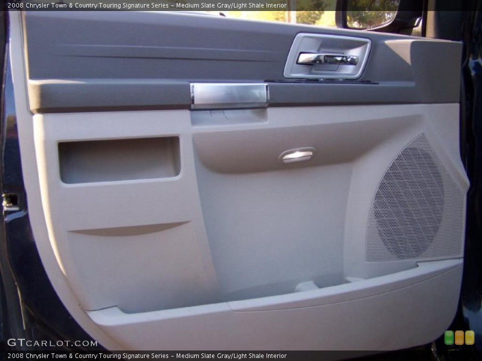 Medium Slate Gray/Light Shale Interior Door Panel for the 2008 Chrysler Town & Country Touring Signature Series #38644862