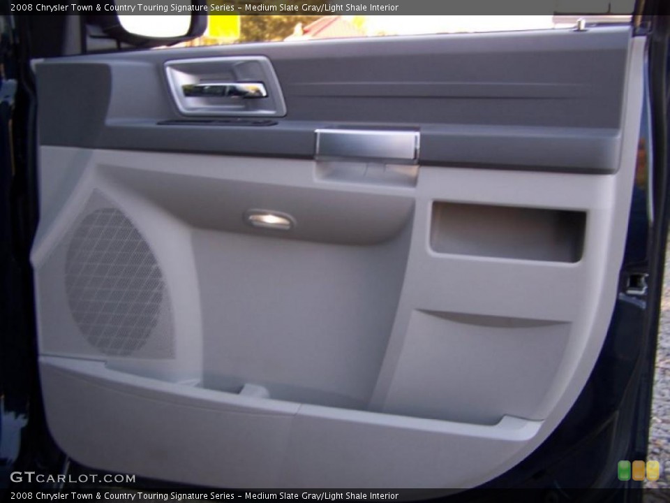 Medium Slate Gray/Light Shale Interior Door Panel for the 2008 Chrysler Town & Country Touring Signature Series #38644878
