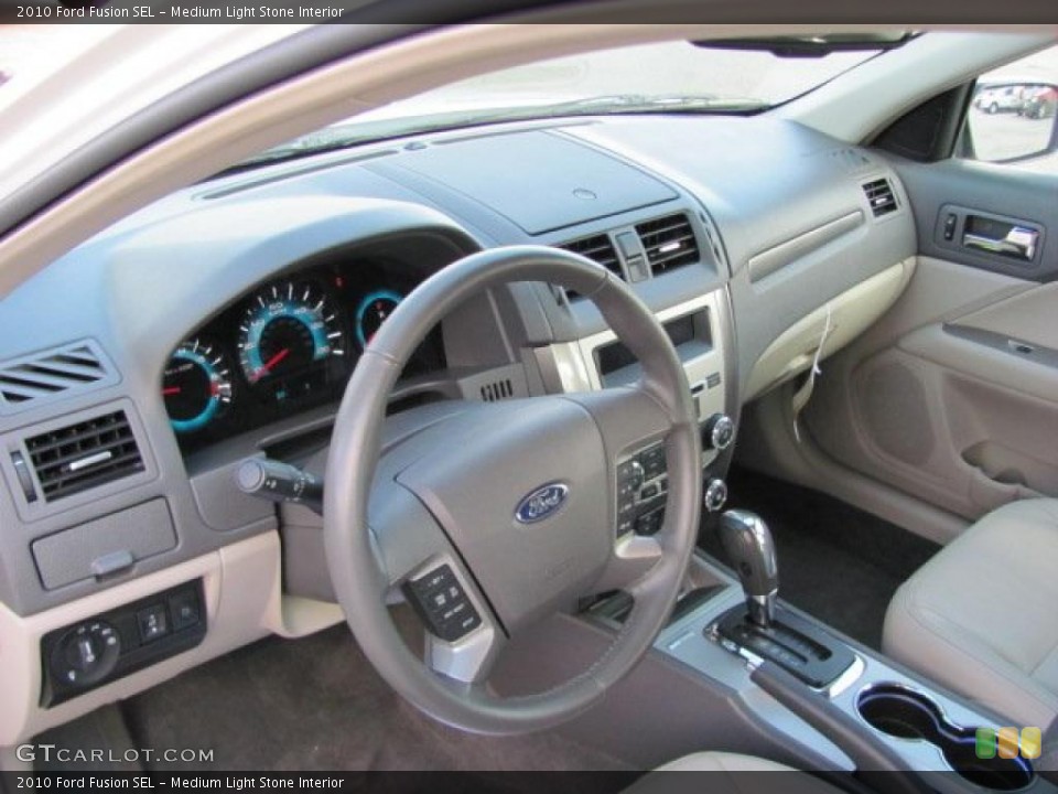 Medium Light Stone Interior Prime Interior for the 2010 Ford Fusion SEL #38645126