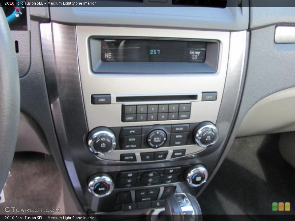 Medium Light Stone Interior Controls for the 2010 Ford Fusion SEL #38645206