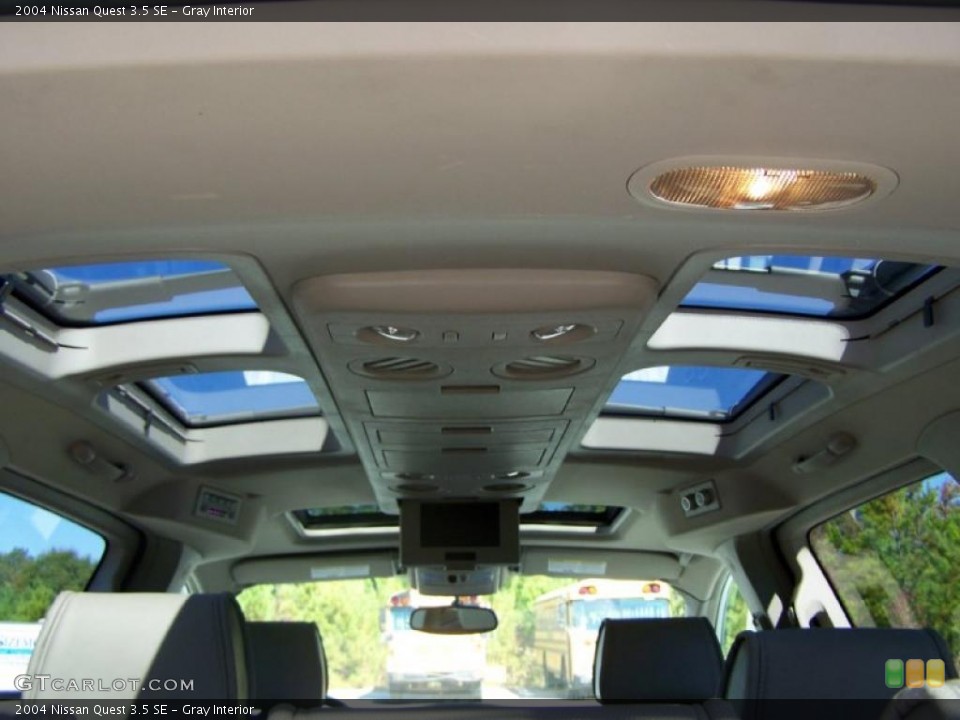 Gray Interior Sunroof for the 2004 Nissan Quest 3.5 SE #38645910