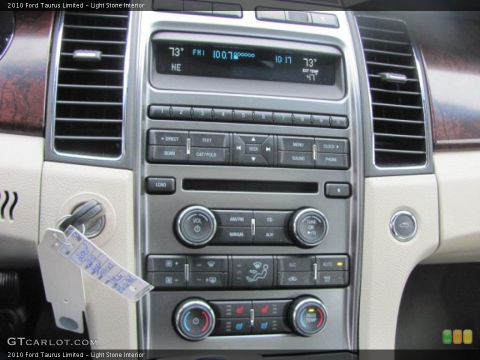 Light Stone Interior Controls for the 2010 Ford Taurus Limited #38645994