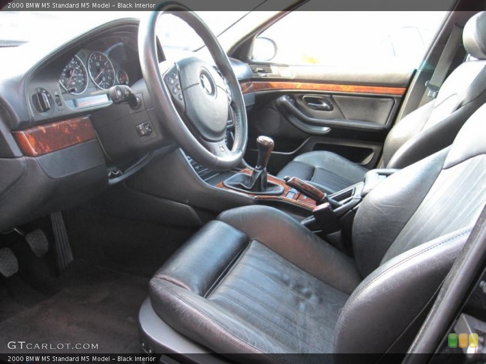 Black Interior Prime Interior for the 2000 BMW M5  #38646106