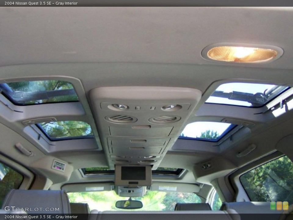 Gray Interior Sunroof for the 2004 Nissan Quest 3.5 SE #38646178