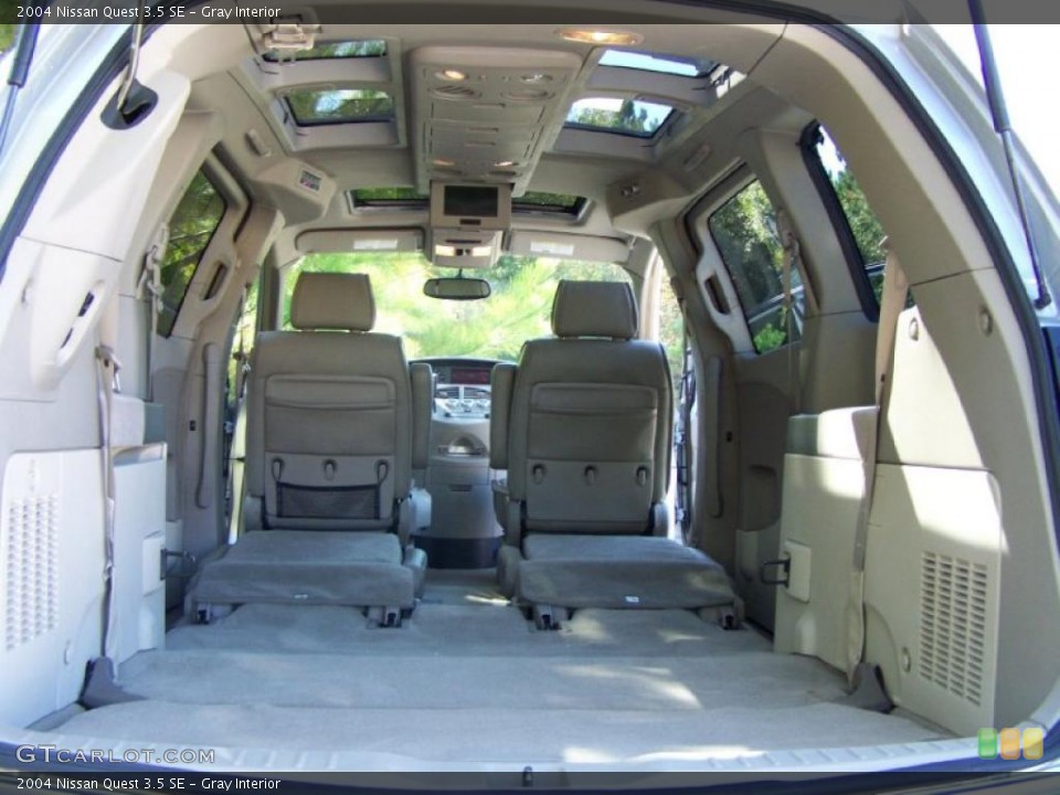 Gray Interior Trunk for the 2004 Nissan Quest 3.5 SE #38646402