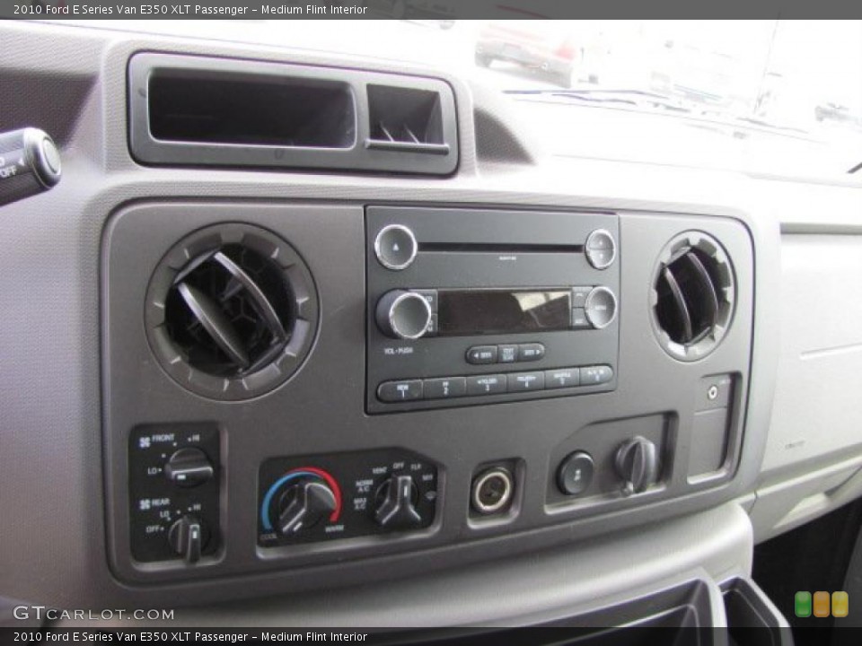 Medium Flint Interior Controls for the 2010 Ford E Series Van E350 XLT Passenger #38646430