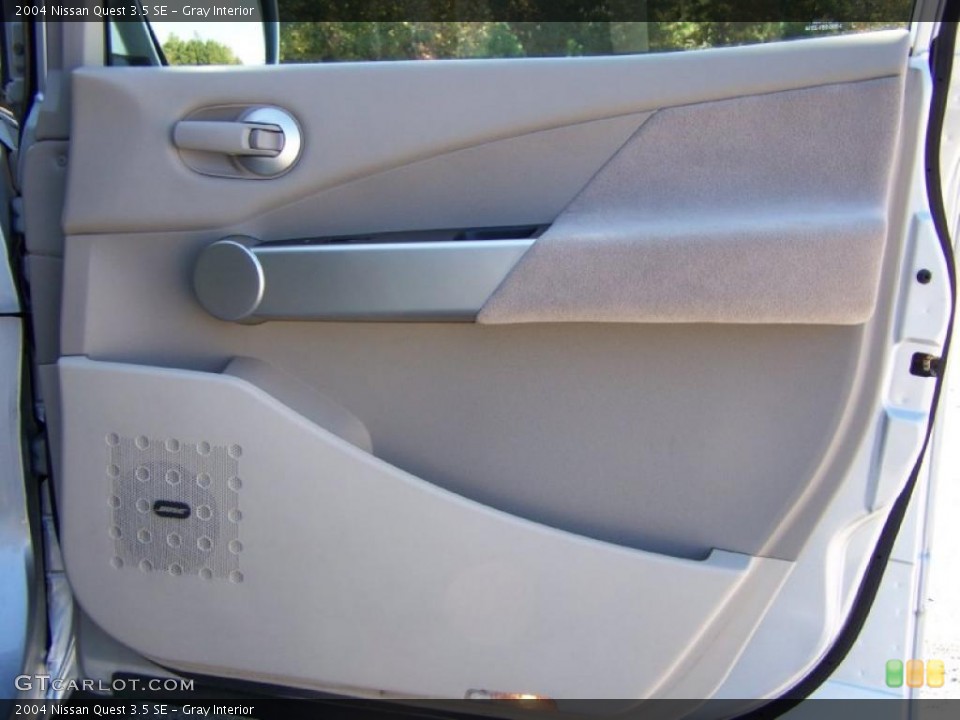 Gray Interior Door Panel for the 2004 Nissan Quest 3.5 SE #38646434