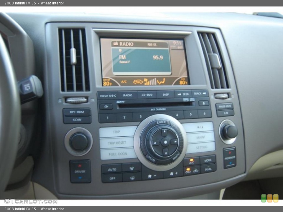 Wheat Interior Navigation for the 2008 Infiniti FX 35 #38646562