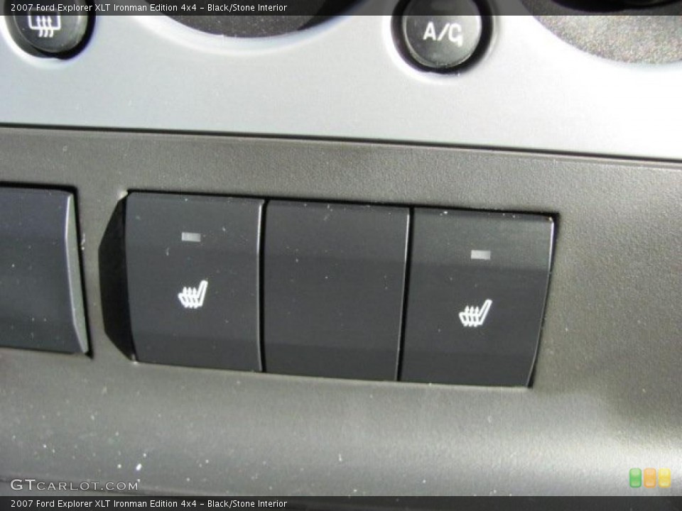 Black/Stone Interior Controls for the 2007 Ford Explorer XLT Ironman Edition 4x4 #38647174