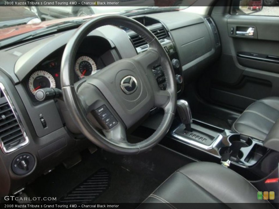 Charcoal Black Interior Photo for the 2008 Mazda Tribute s Grand Touring 4WD #38647322