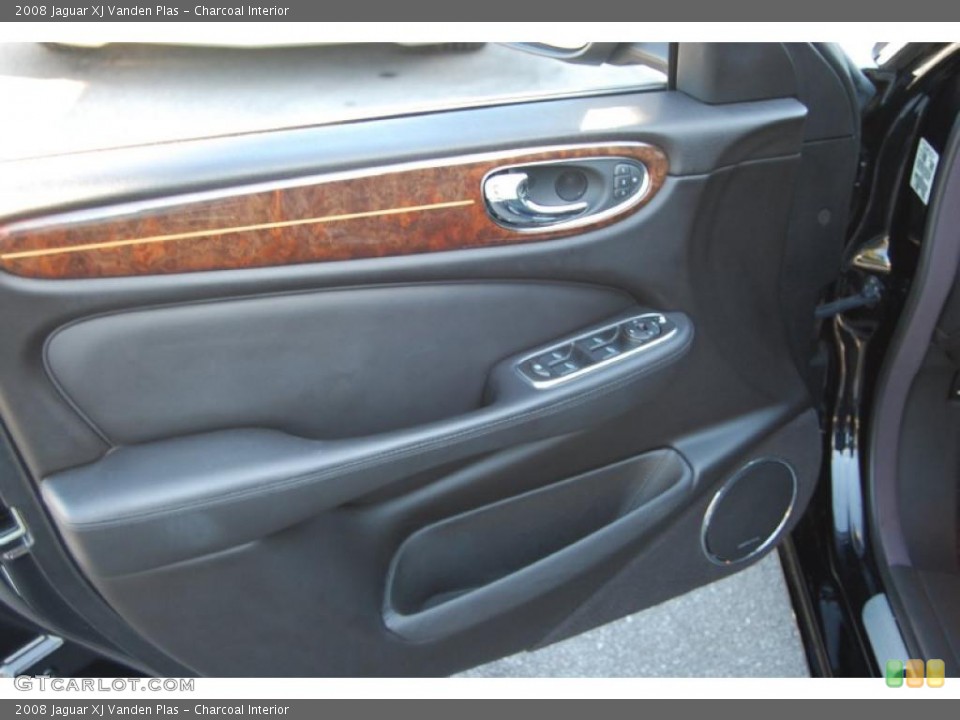 Charcoal Interior Door Panel for the 2008 Jaguar XJ Vanden Plas #38647874