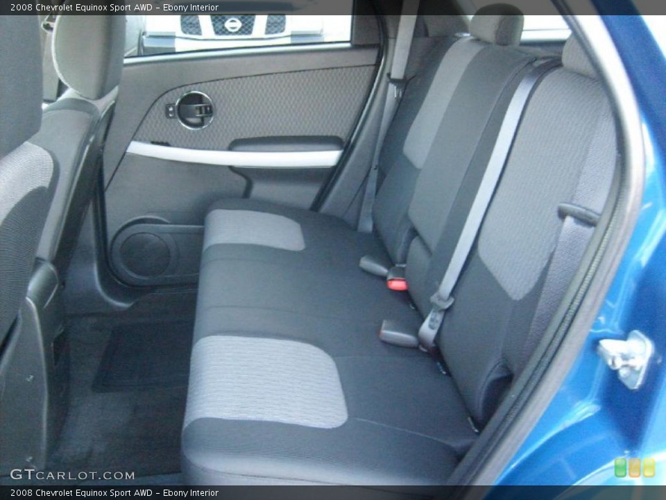 Ebony Interior Photo for the 2008 Chevrolet Equinox Sport AWD #38648474
