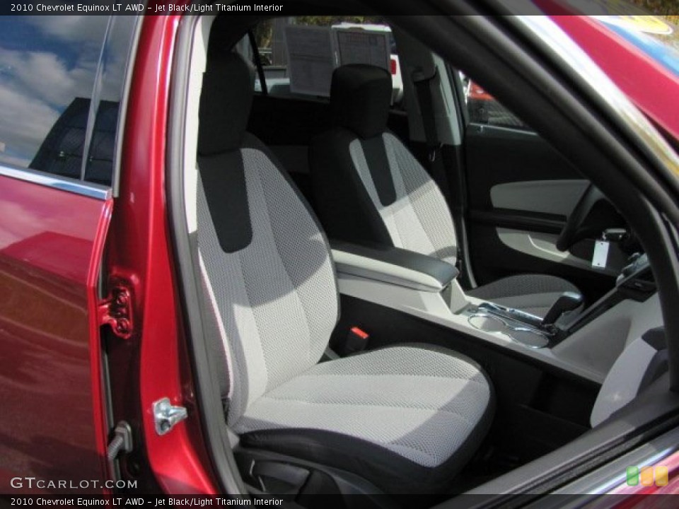 Jet Black/Light Titanium Interior Photo for the 2010 Chevrolet Equinox LT AWD #38648746