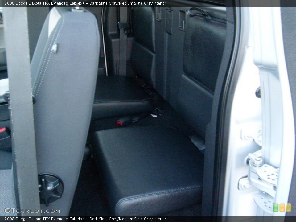 Dark Slate Gray/Medium Slate Gray Interior Photo for the 2008 Dodge Dakota TRX Extended Cab 4x4 #38648806