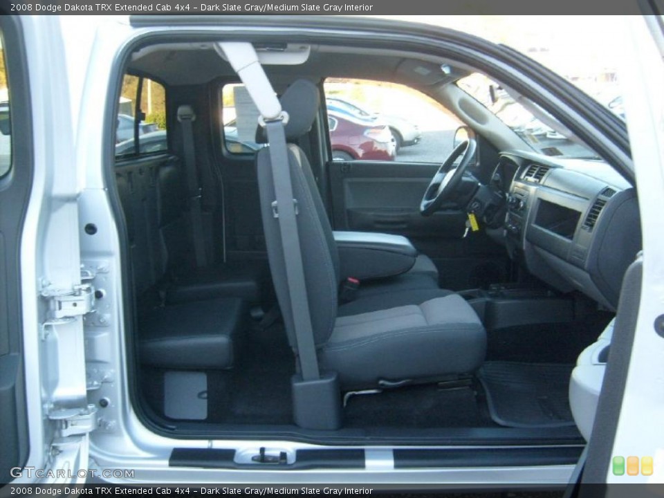 Dark Slate Gray/Medium Slate Gray Interior Photo for the 2008 Dodge Dakota TRX Extended Cab 4x4 #38648822