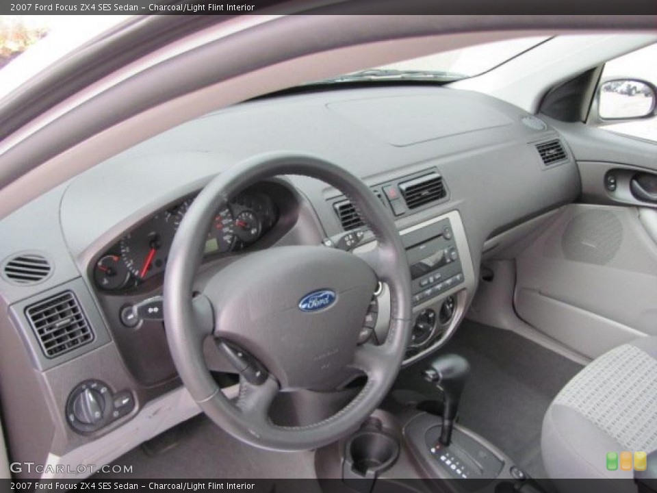 Charcoal/Light Flint Interior Prime Interior for the 2007 Ford Focus ZX4 SES Sedan #38649002
