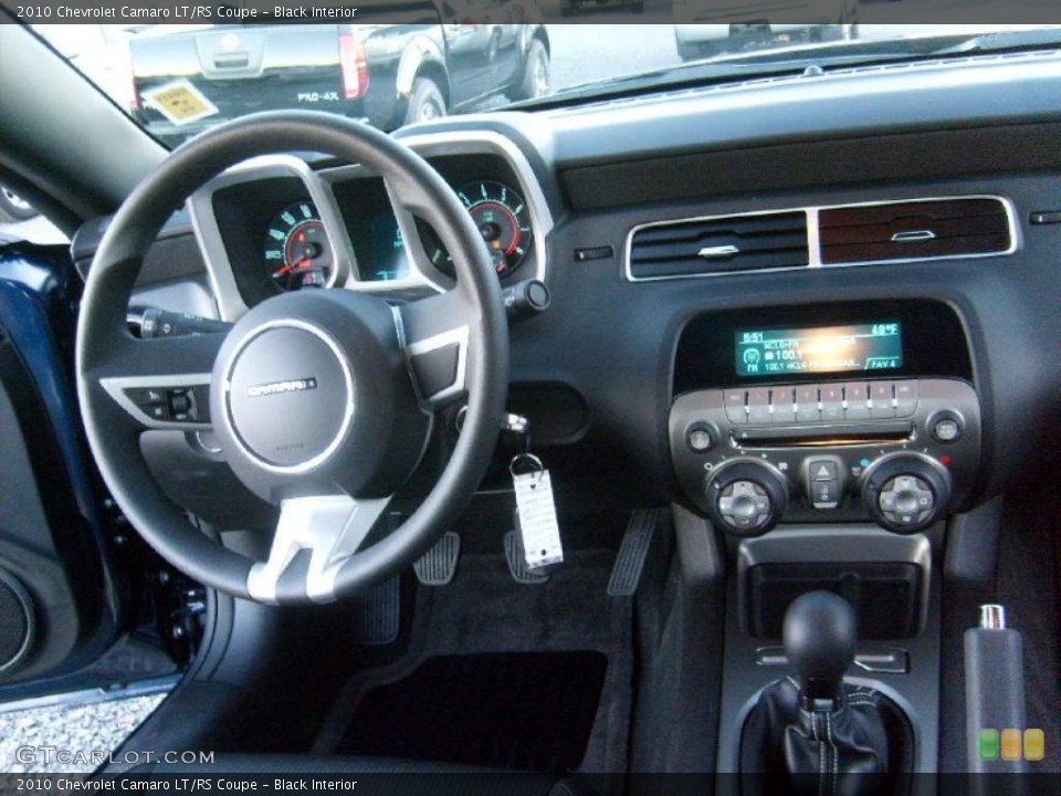 Black Interior Controls for the 2010 Chevrolet Camaro LT/RS Coupe #38649354