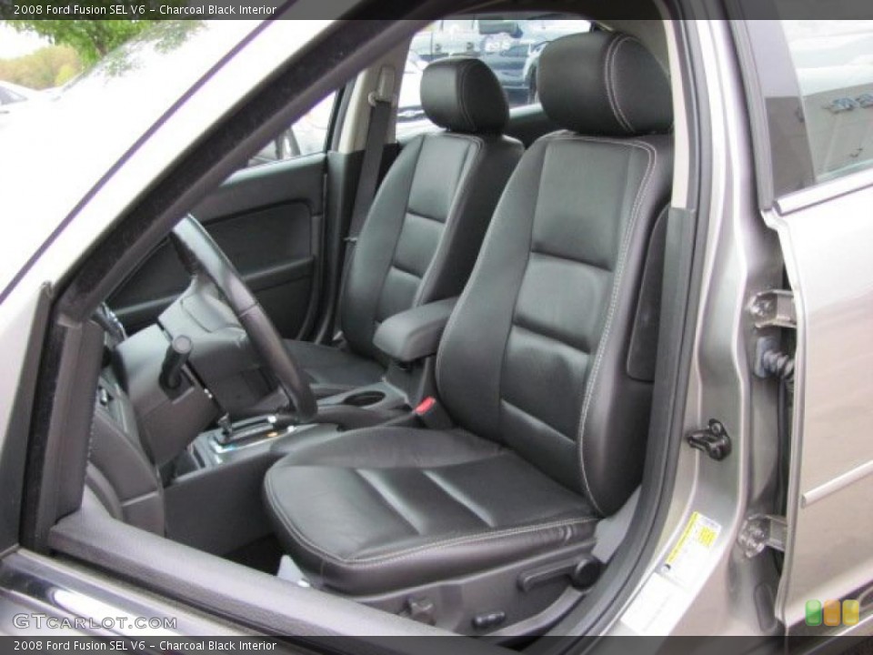 Charcoal Black Interior Photo for the 2008 Ford Fusion SEL V6 #38649362
