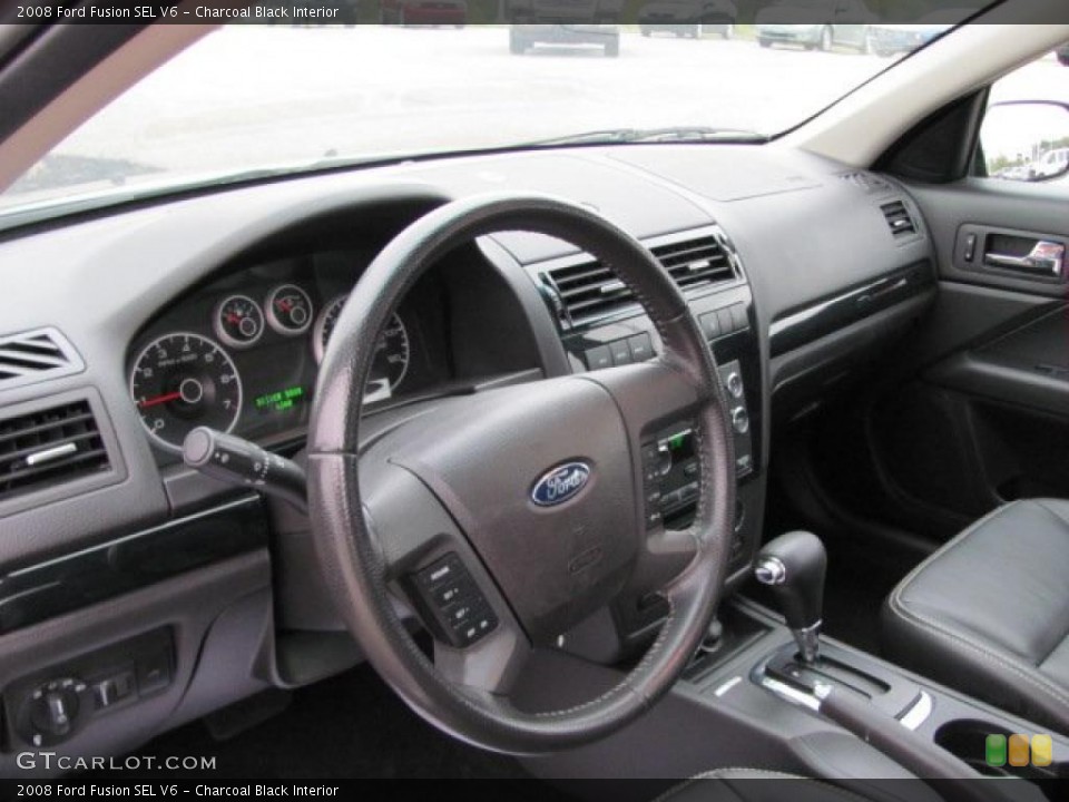 Charcoal Black Interior Prime Interior for the 2008 Ford Fusion SEL V6 #38649378