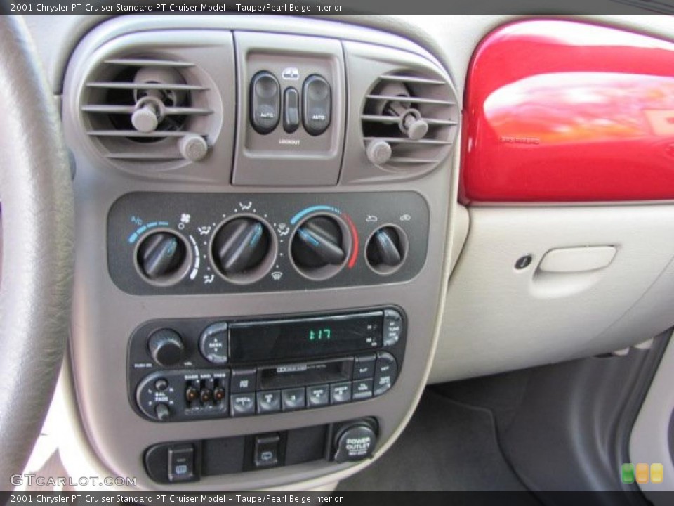 Taupe/Pearl Beige Interior Controls for the 2001 Chrysler PT Cruiser  #38649430