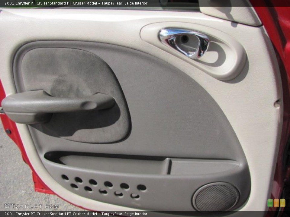 Taupe/Pearl Beige Interior Door Panel for the 2001 Chrysler PT Cruiser  #38649506