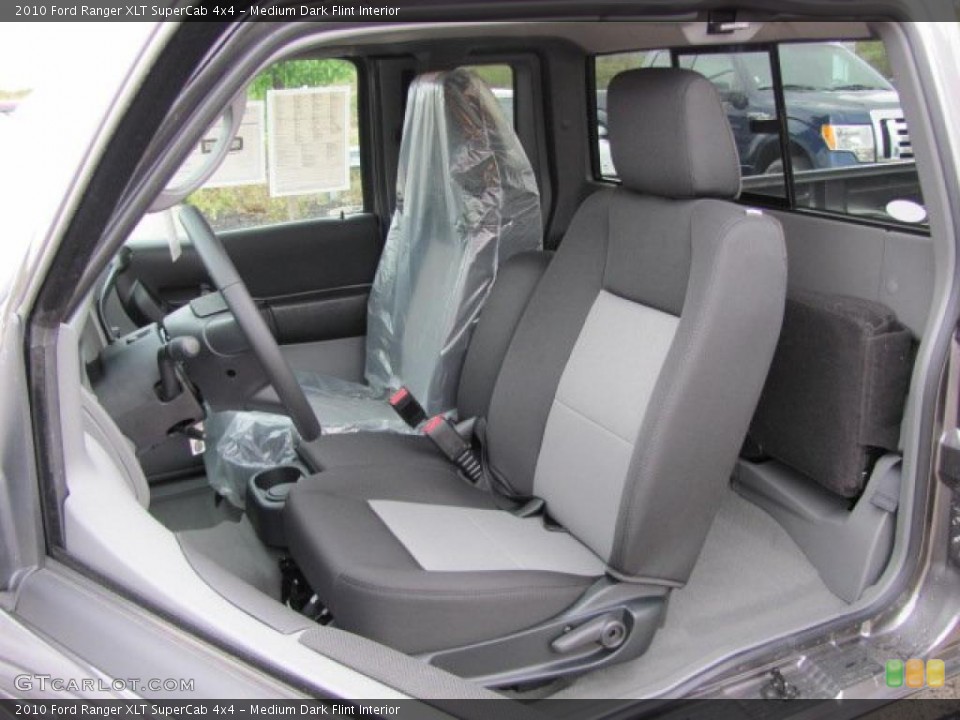 Medium Dark Flint Interior Photo for the 2010 Ford Ranger XLT SuperCab 4x4 #38649754