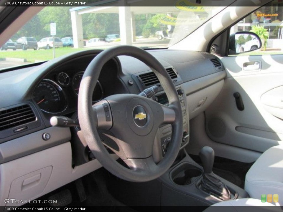Gray Interior Prime Interior for the 2009 Chevrolet Cobalt LS Coupe #38650154