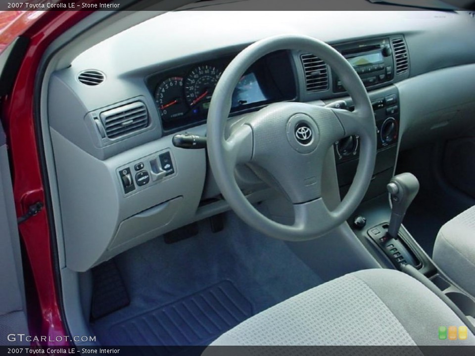 Stone Interior Photo for the 2007 Toyota Corolla LE #38651026
