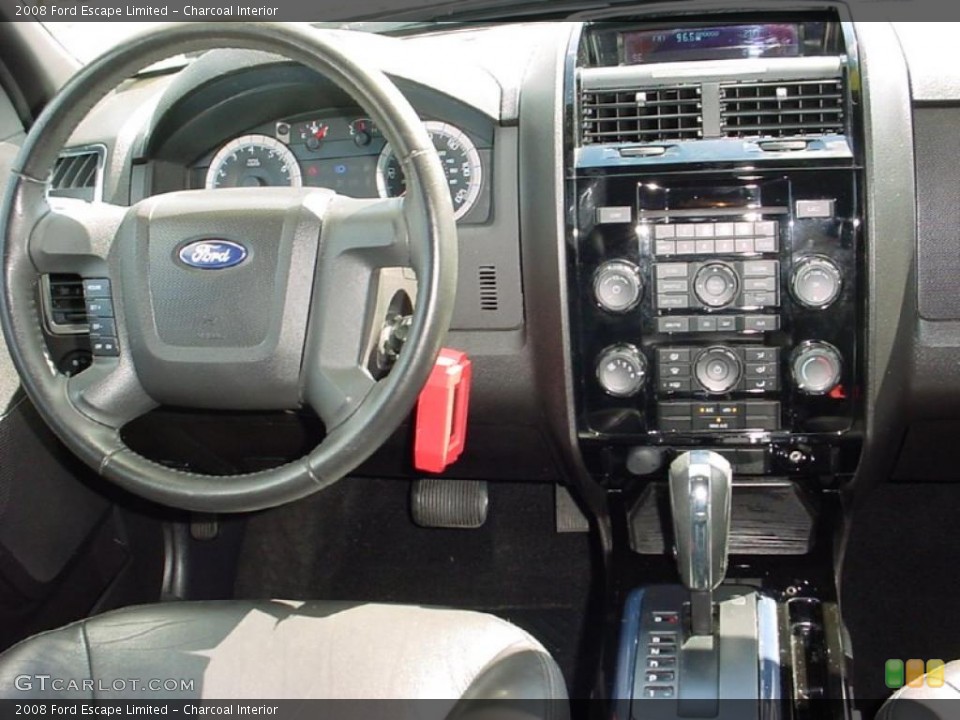 Charcoal Interior Controls for the 2008 Ford Escape Limited #38651710
