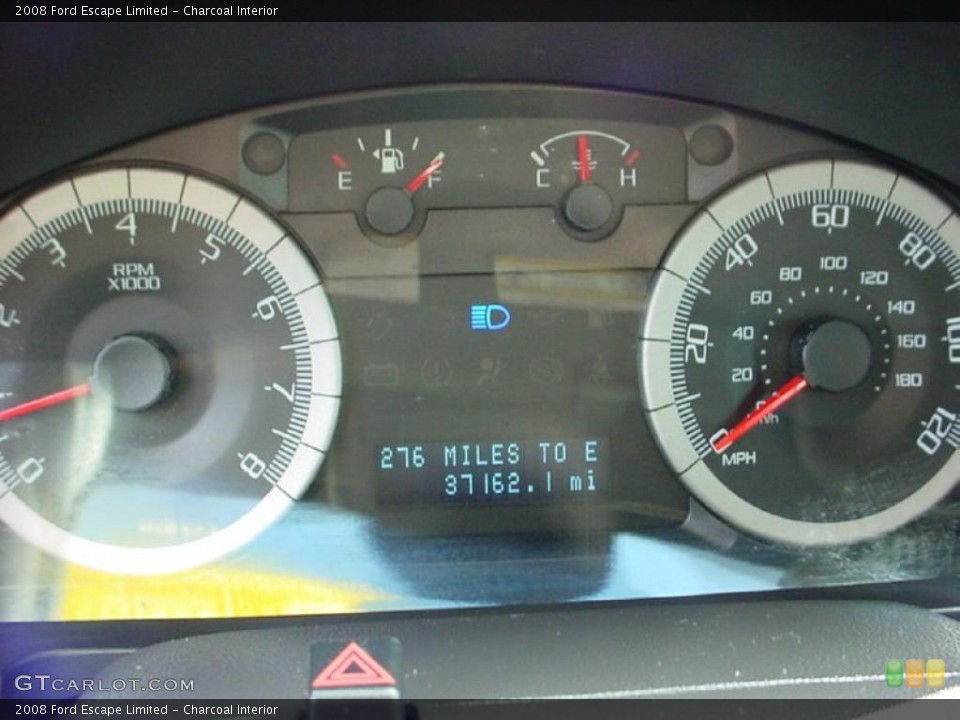 Charcoal Interior Gauges for the 2008 Ford Escape Limited #38651782