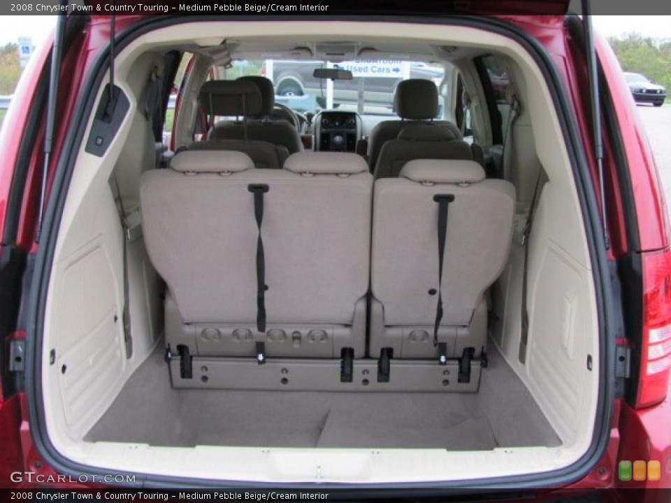 Medium Pebble Beige/Cream Interior Trunk for the 2008 Chrysler Town & Country Touring #38651886