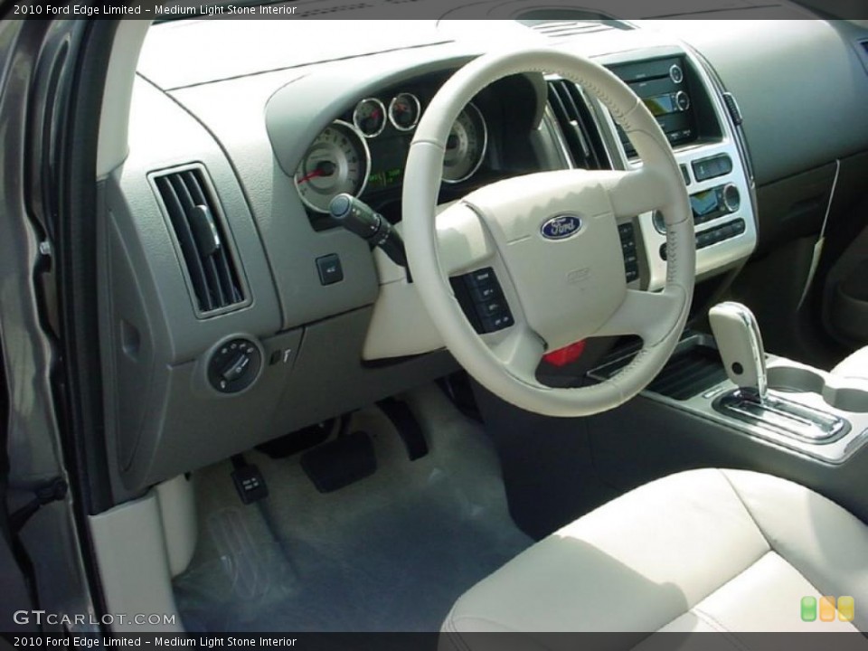 Medium Light Stone Interior Prime Interior for the 2010 Ford Edge Limited #38652026