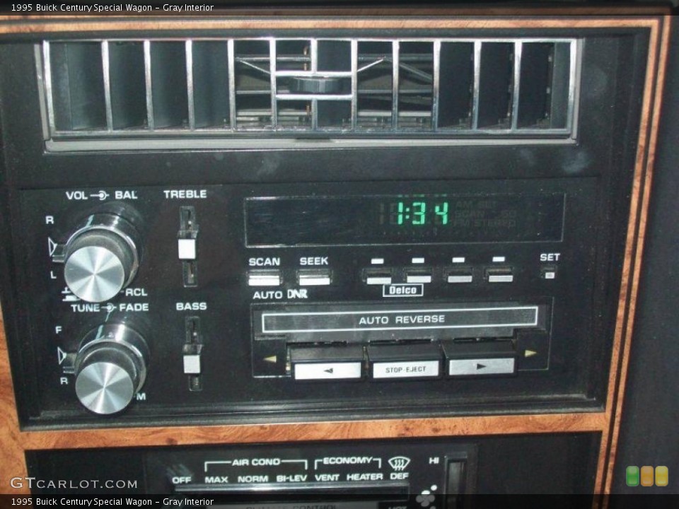 Gray Interior Controls for the 1995 Buick Century Special Wagon #38653358