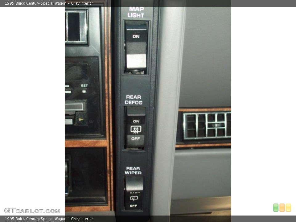Gray Interior Controls for the 1995 Buick Century Special Wagon #38653634