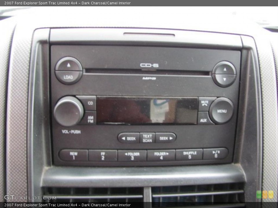 Dark Charcoal/Camel Interior Controls for the 2007 Ford Explorer Sport Trac Limited 4x4 #38653650