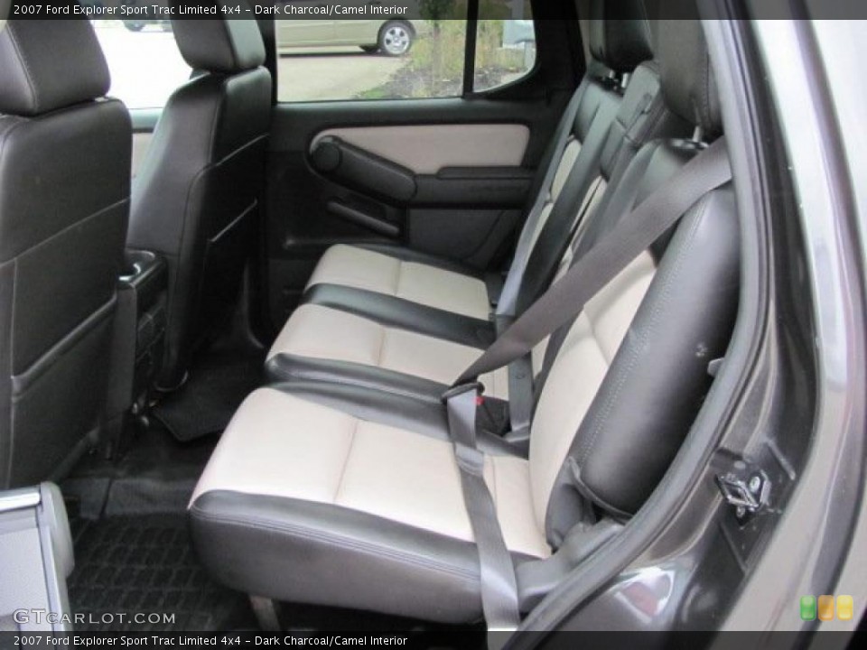 Dark Charcoal/Camel Interior Photo for the 2007 Ford Explorer Sport Trac Limited 4x4 #38653710