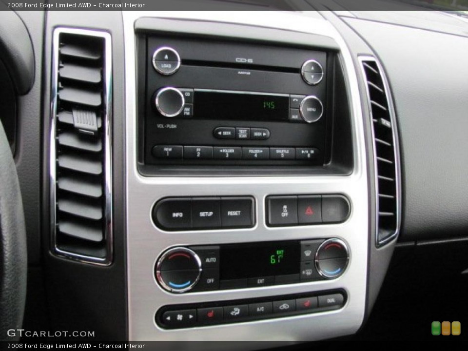 Charcoal Interior Controls for the 2008 Ford Edge Limited AWD #38653986