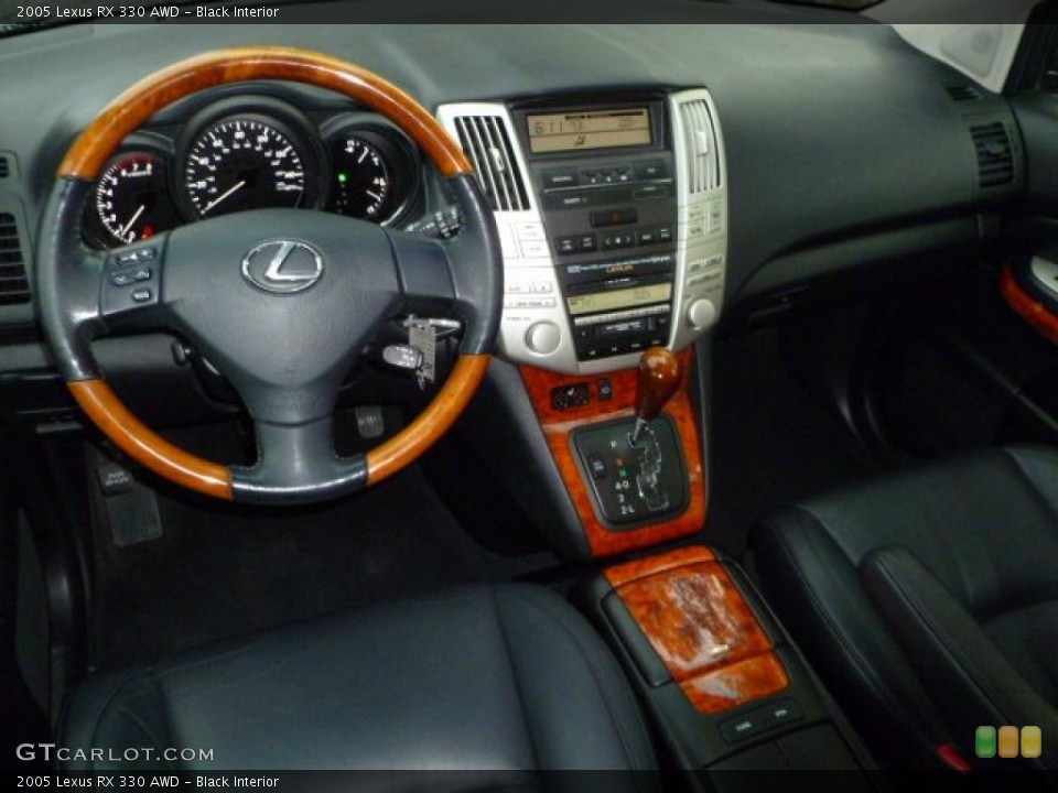 Black Interior Dashboard for the 2005 Lexus RX 330 AWD #38653990