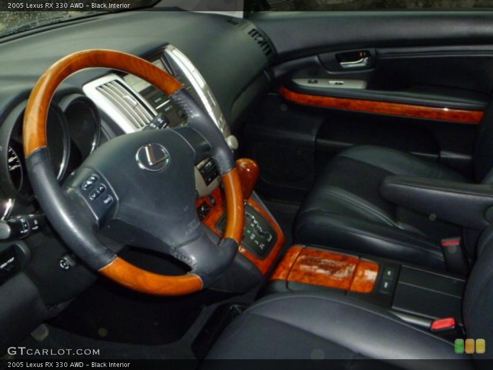 Black Interior Photo for the 2005 Lexus RX 330 AWD #38654138