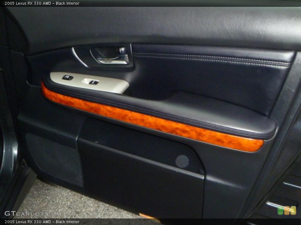 Black Interior Door Panel for the 2005 Lexus RX 330 AWD #38654194