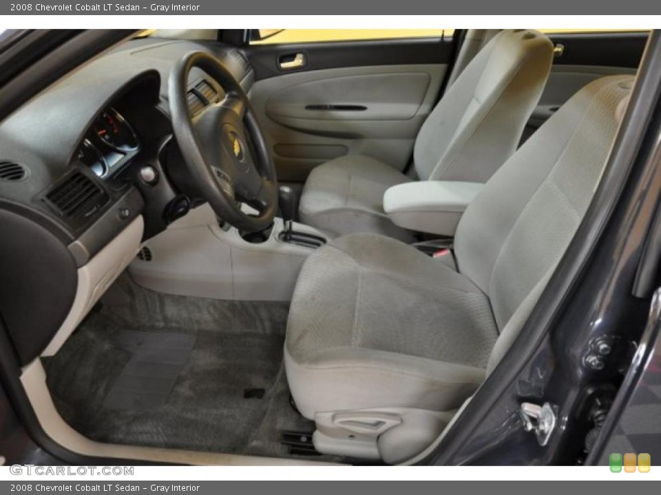 Gray Interior Photo for the 2008 Chevrolet Cobalt LT Sedan #38654478