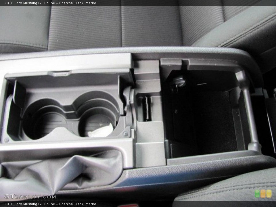 Charcoal Black Interior Controls for the 2010 Ford Mustang GT Coupe #38654818