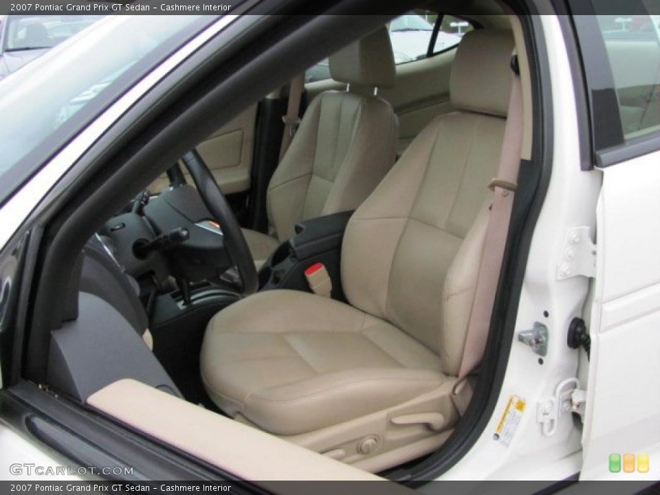 Cashmere Interior Photo for the 2007 Pontiac Grand Prix GT Sedan #38655530