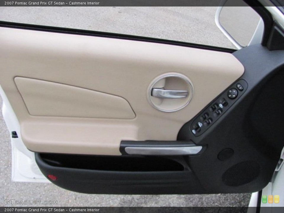 Cashmere Interior Door Panel for the 2007 Pontiac Grand Prix GT Sedan #38655546