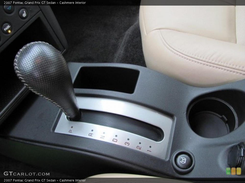 Cashmere Interior Transmission for the 2007 Pontiac Grand Prix GT Sedan #38655598